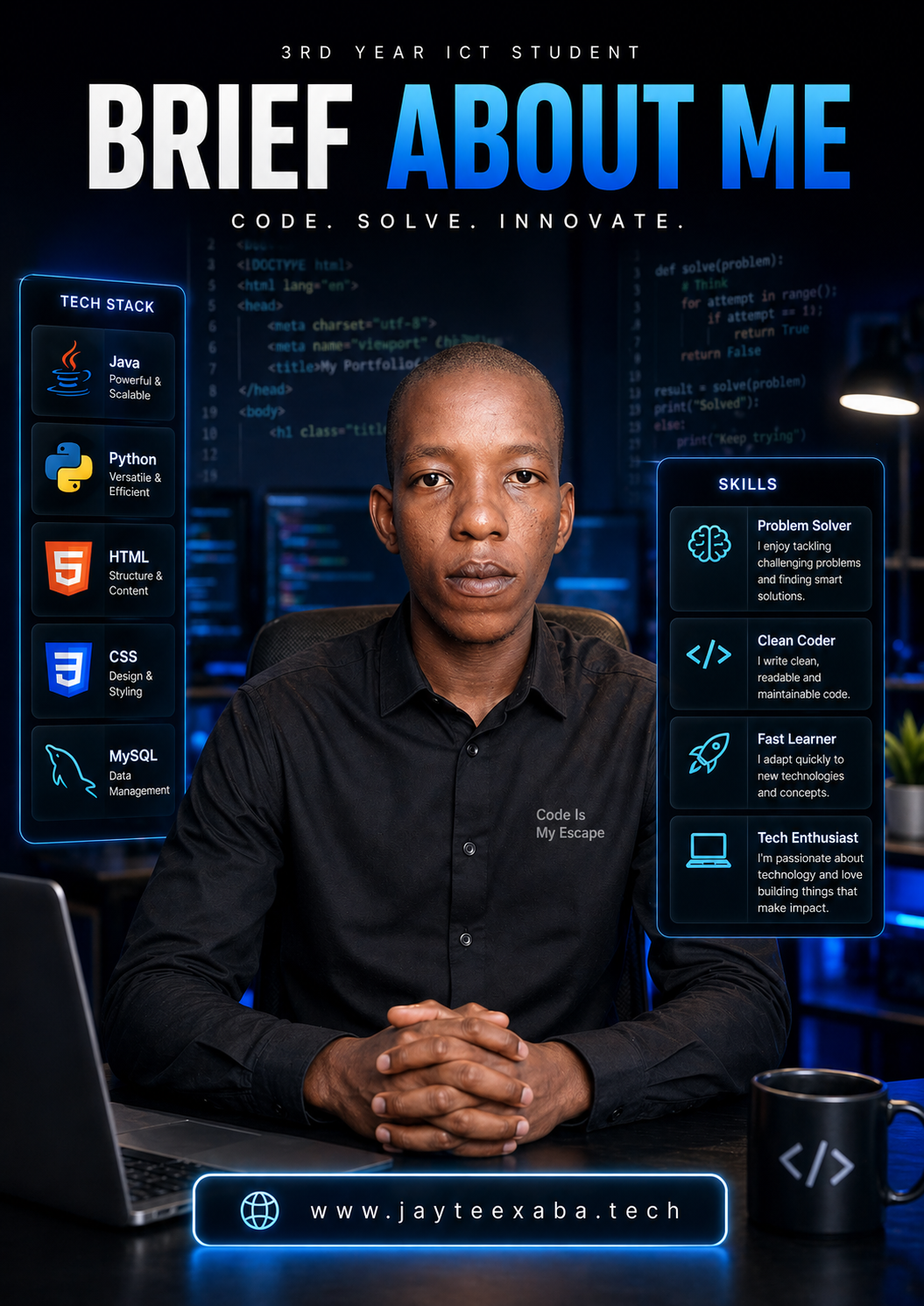 A picture of JayTee Xaba